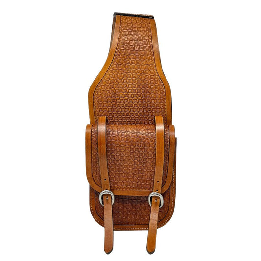 Medium Oval Basket Stamp Bag