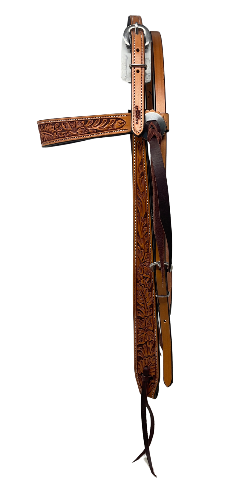 Top Buckle Leather Browband