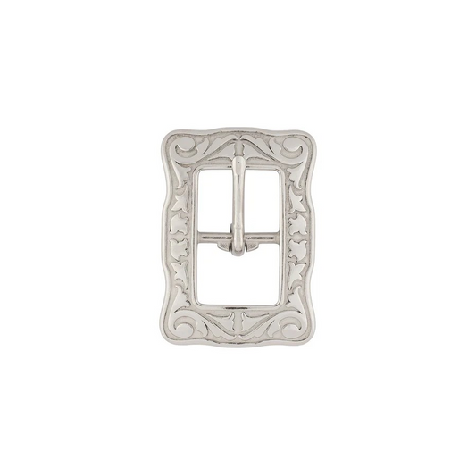 JWP Floral Center Bar Buckle