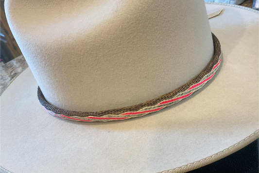 Hitched Horsehair Hat Band