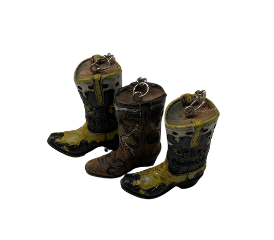 Resin Boot Keychain