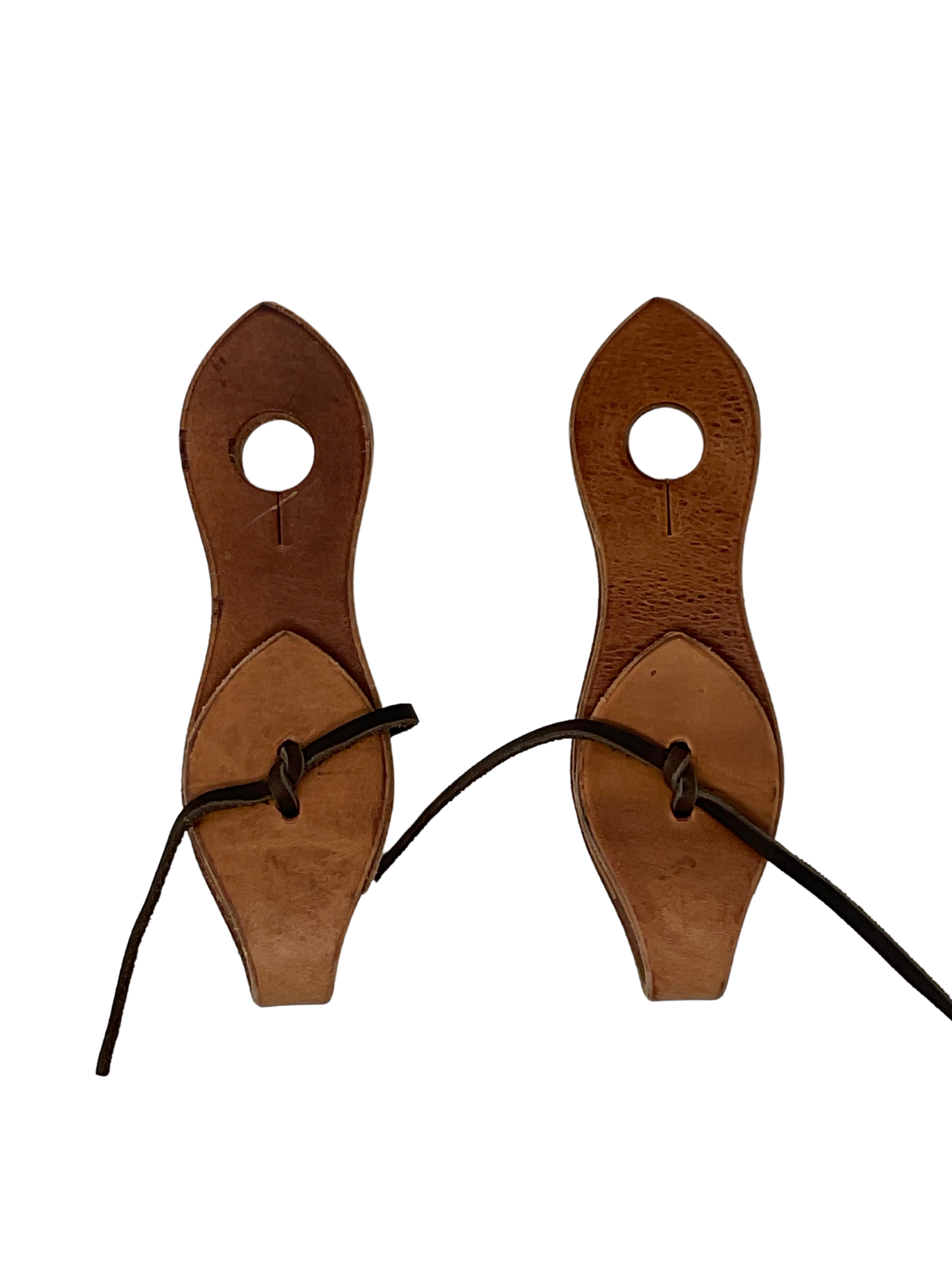 Harness Leather Quick Tie Slobber Leathers