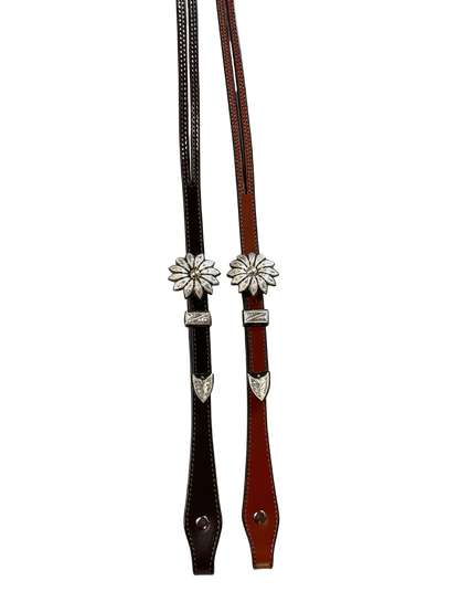 5/8" Split Ear Headstall Daisy Buckle
