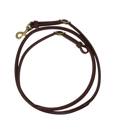 Rolled Roping Rein