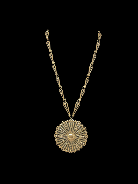 Navajo Sterling Silver Necklace