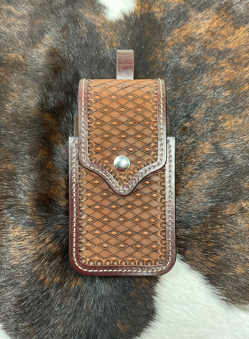 Stamped Saddle Phone Case