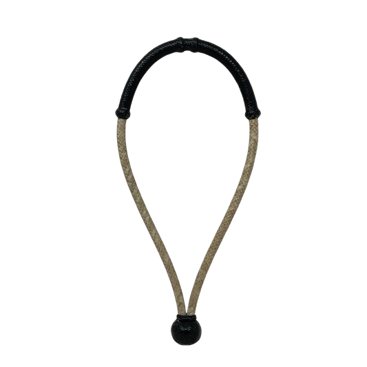 16 Plait 1/4" Bosalita Rawhide w/Roohide Center Strung