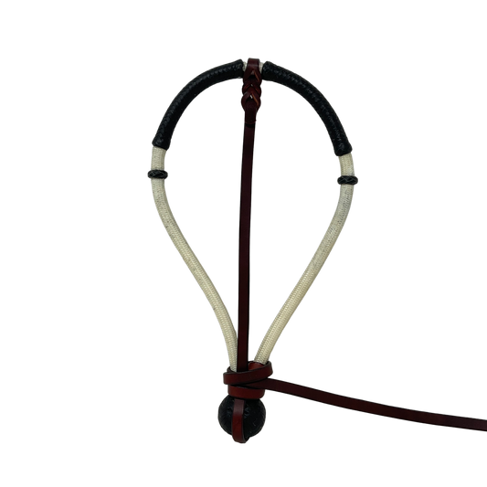 Braided Nylon w/Black RH Center Hung Bosalita