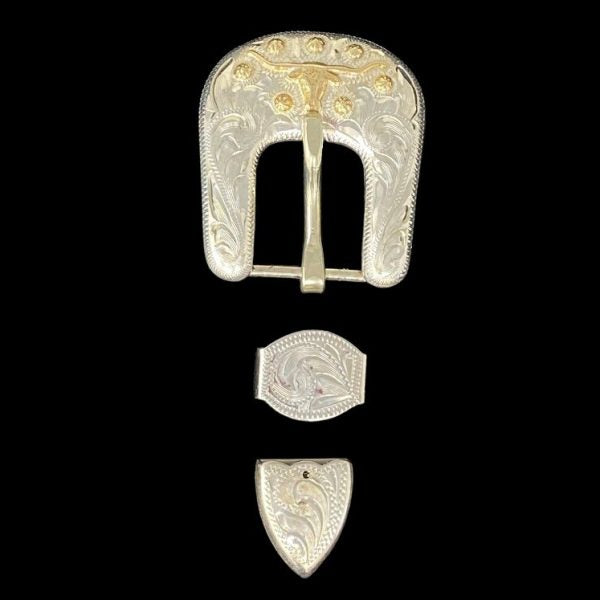 Pico Berry Longhorn Buckle Set