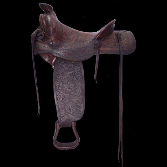 D E Walker Visalia 14 1/2" Full Floral