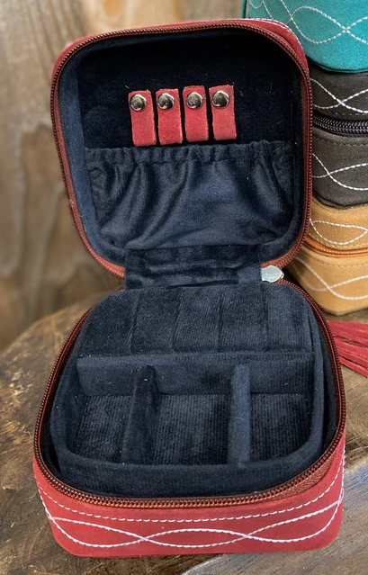 Boot Stitch Jewelry Case