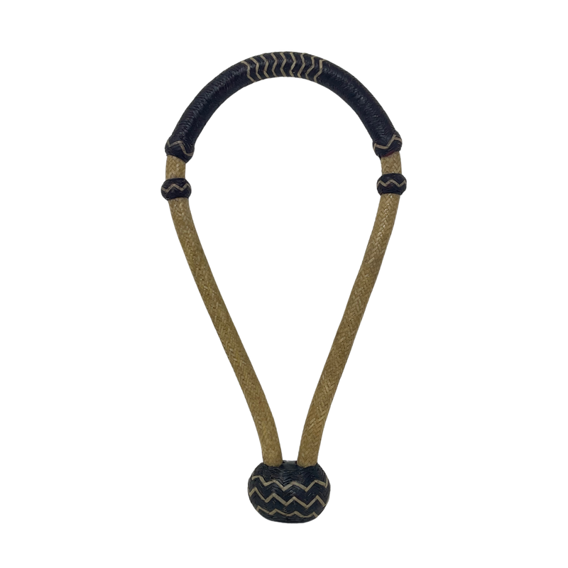 32 Plait Rawhide w/Accented Brandy Bosal