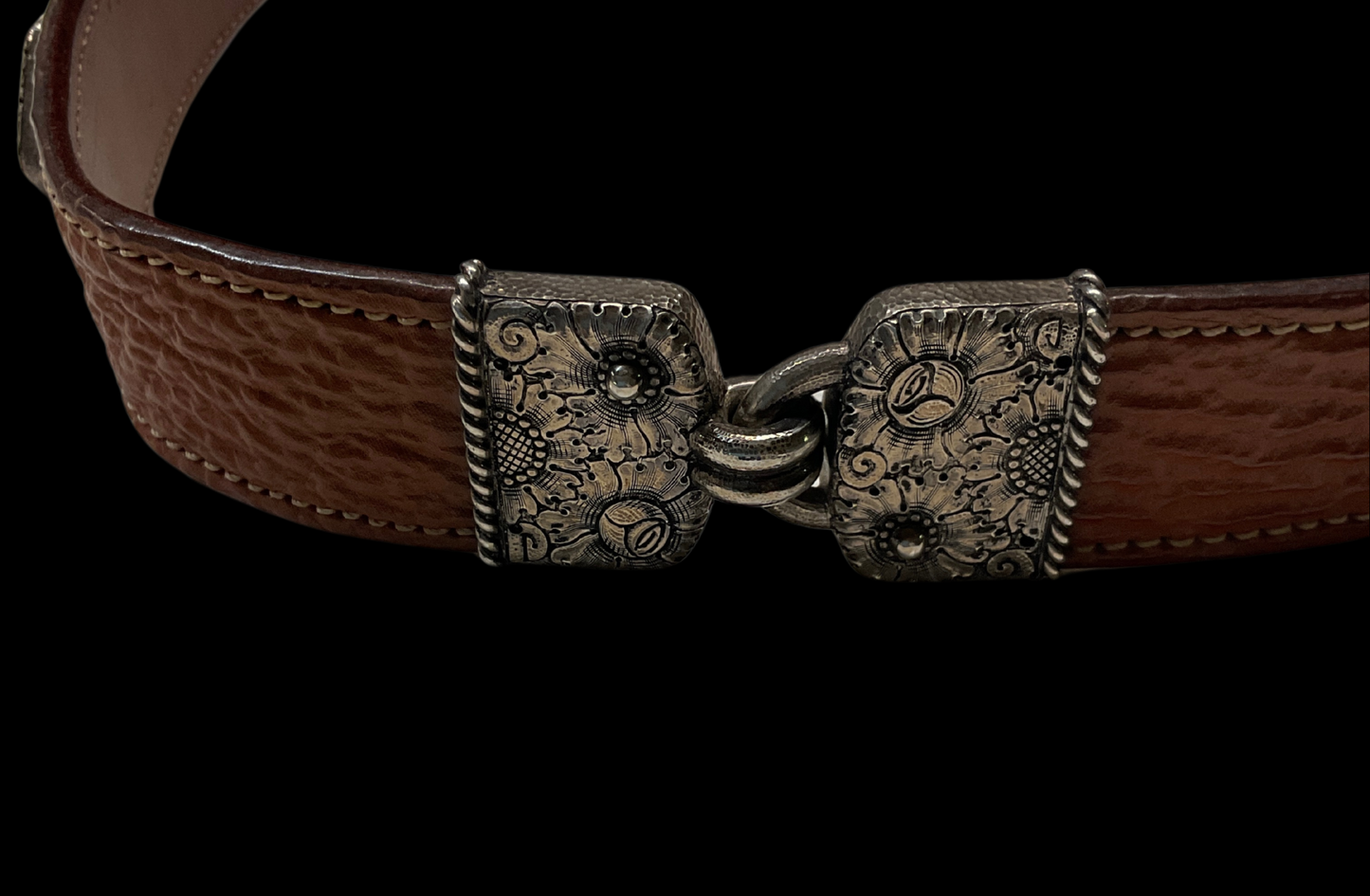 Dave Murray 5/8" Sterling Belt Set w/Belt