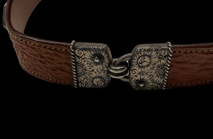 Dave Murray 5/8" Sterling Belt Set w/Belt