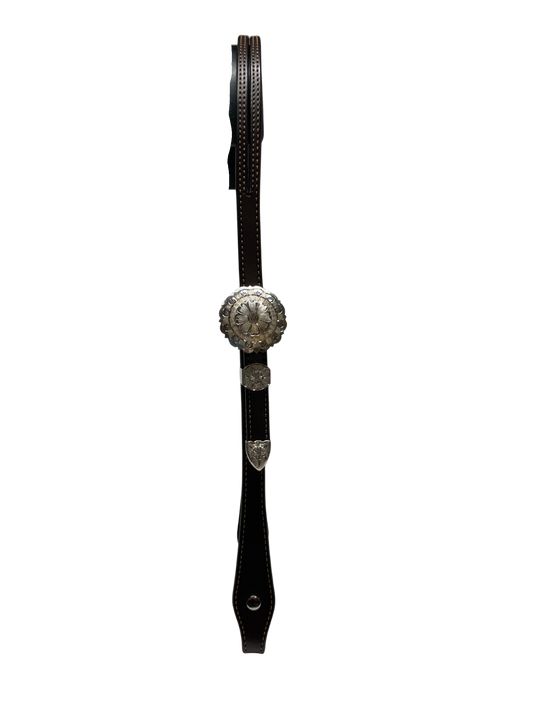 5/8" Split Ear Headstall Hansen Tahoe Buckle