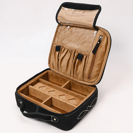 Large Boot Stitch Jewelry Case
