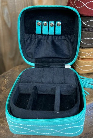 Boot Stitch Jewelry Case