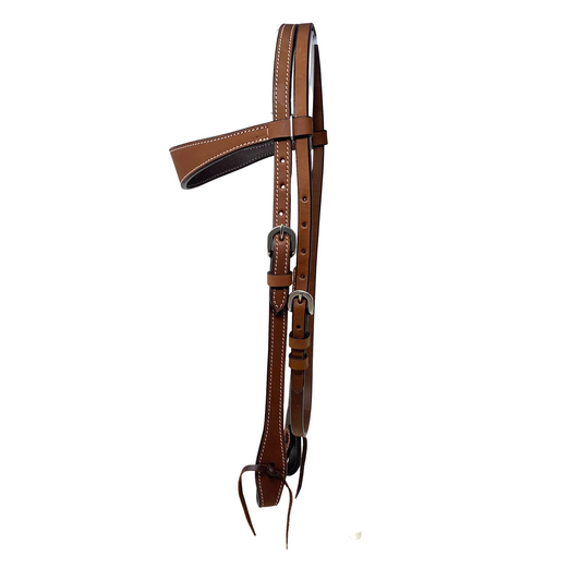 Wide Brow Heavy Oiled Browband