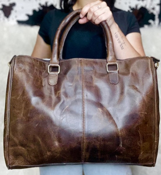 Cowhide Laptop Bag
