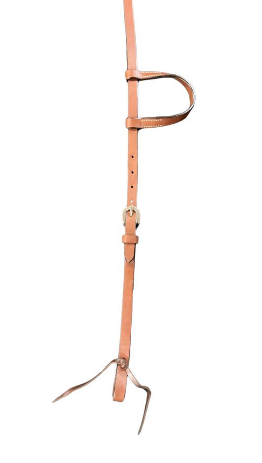 Single Ear Heavy Oil Headstall
