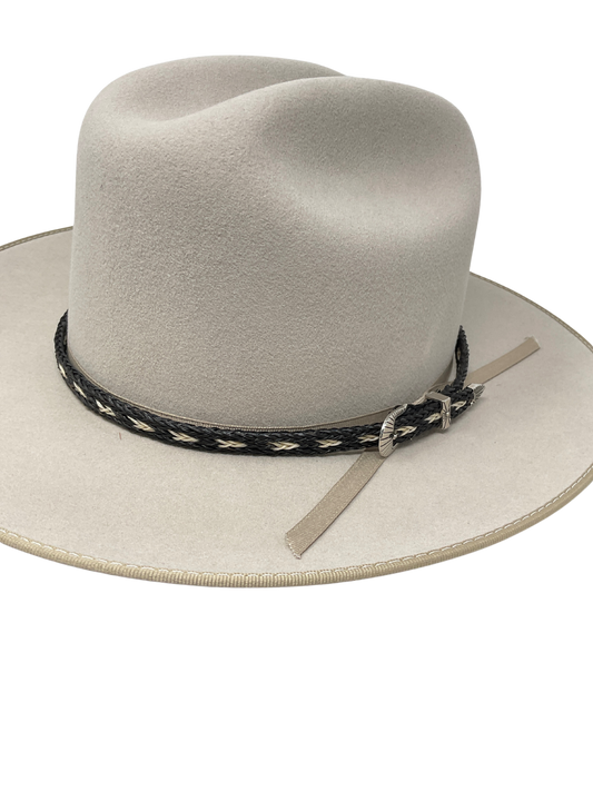 Braided Horsehair Hatband w/Buckle