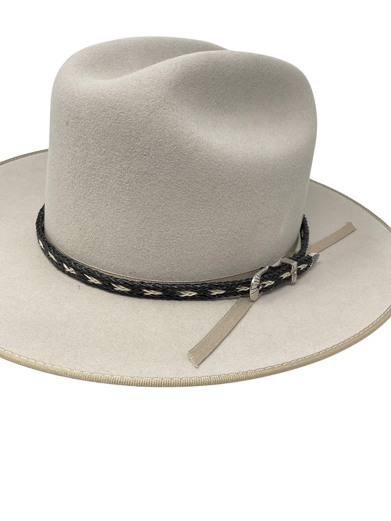 Braided Horsehair Hatband w/Buckle