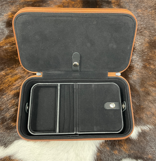 Hand Painted Jewelry Case & Travel Case