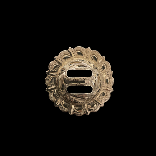 El Paso Slotted Concho- Brass
