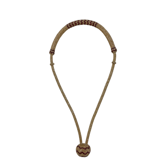 18 Plait 1/4" Rawhide Bosalita