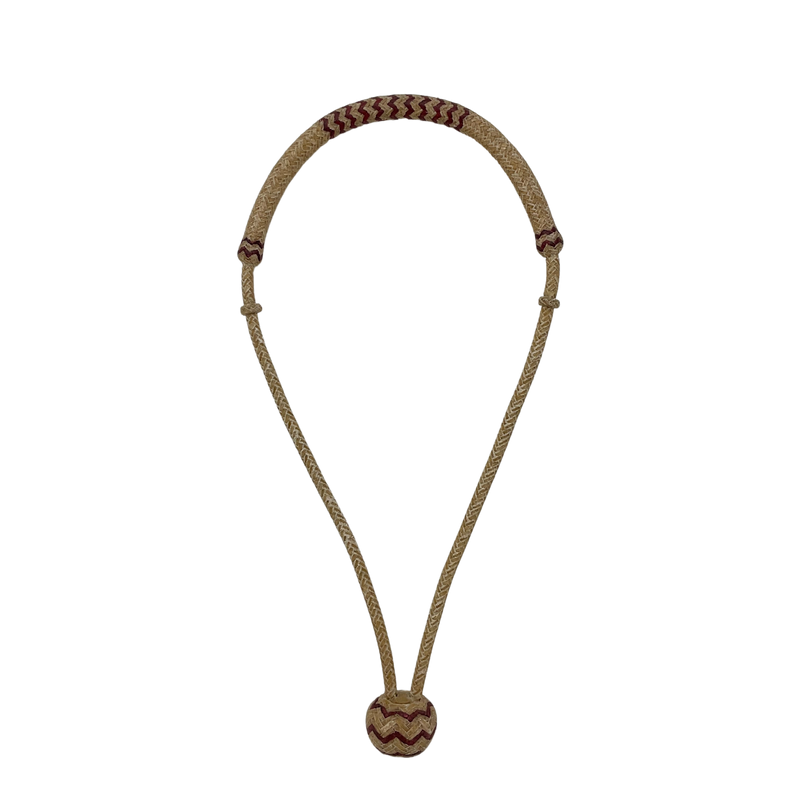 18 Plait 1/4" Rawhide Bosalita