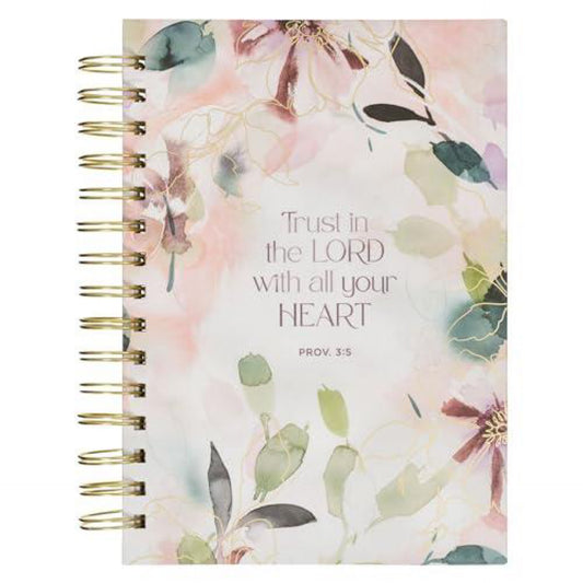 Journal Floral w/Scripture