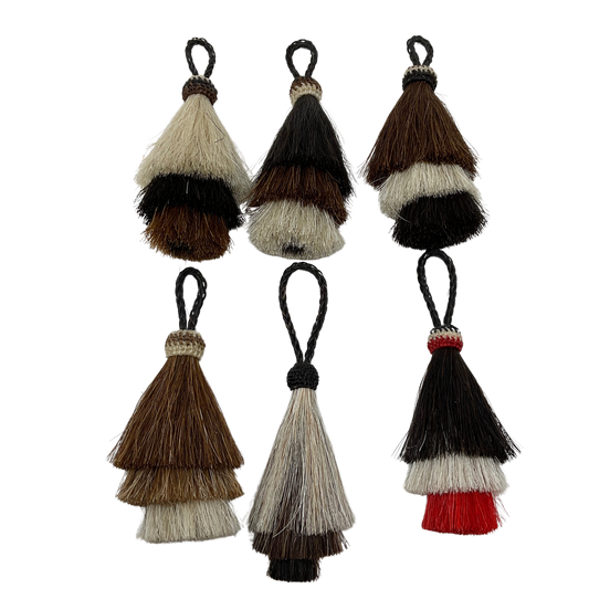 3" Single 3 Tier Tassel