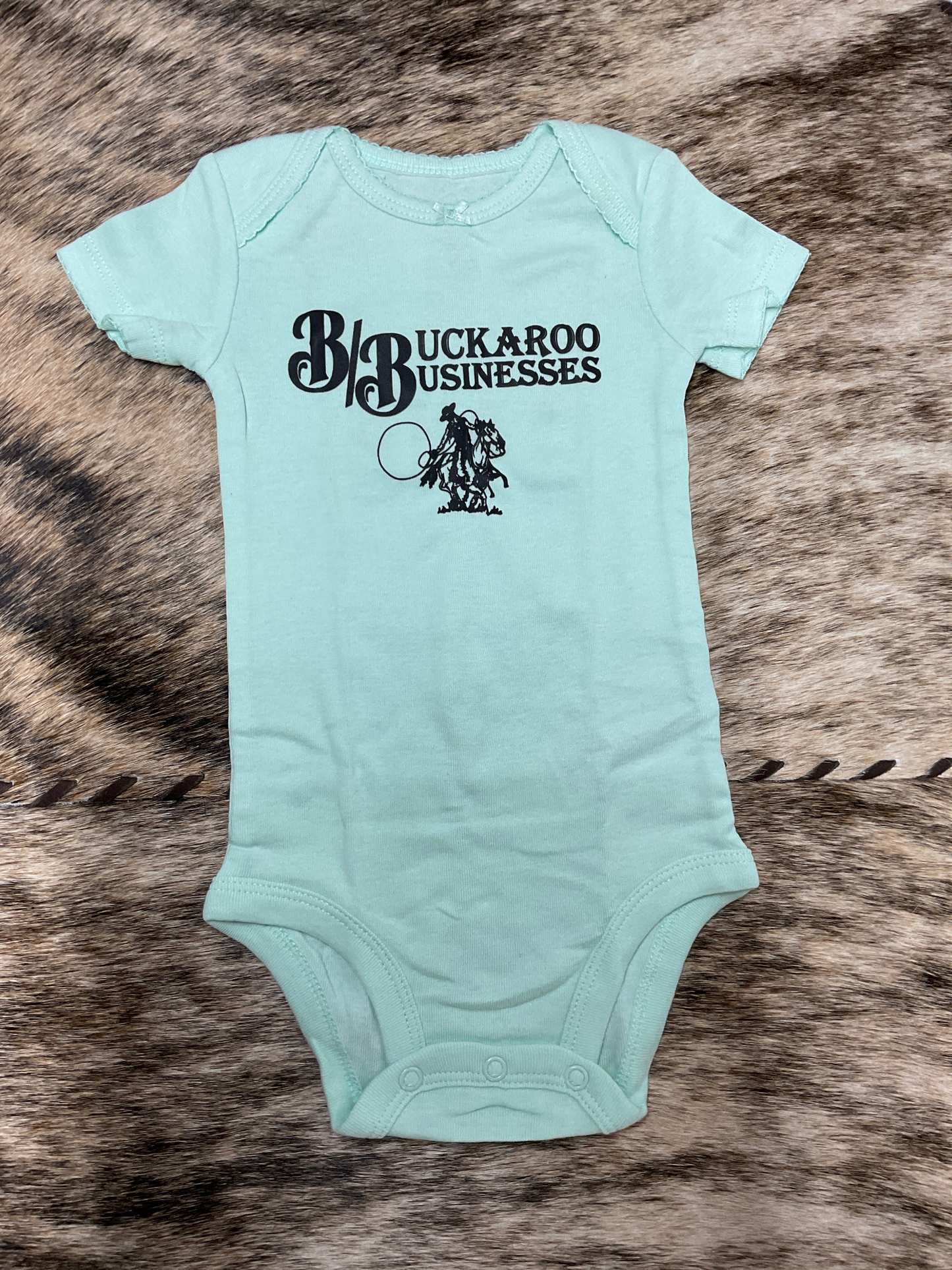 B/B Mint Green Onesie