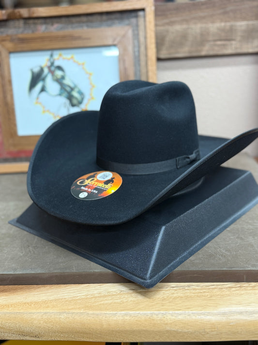 Black 6X - 5" Brim