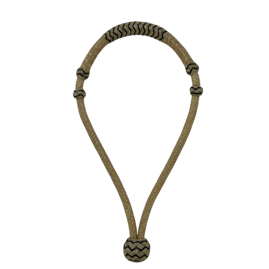 16 Plait Rawhide w/Accents Bosalita
