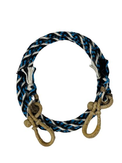 Alpaca Roping Rein W/Rawhide Connectors