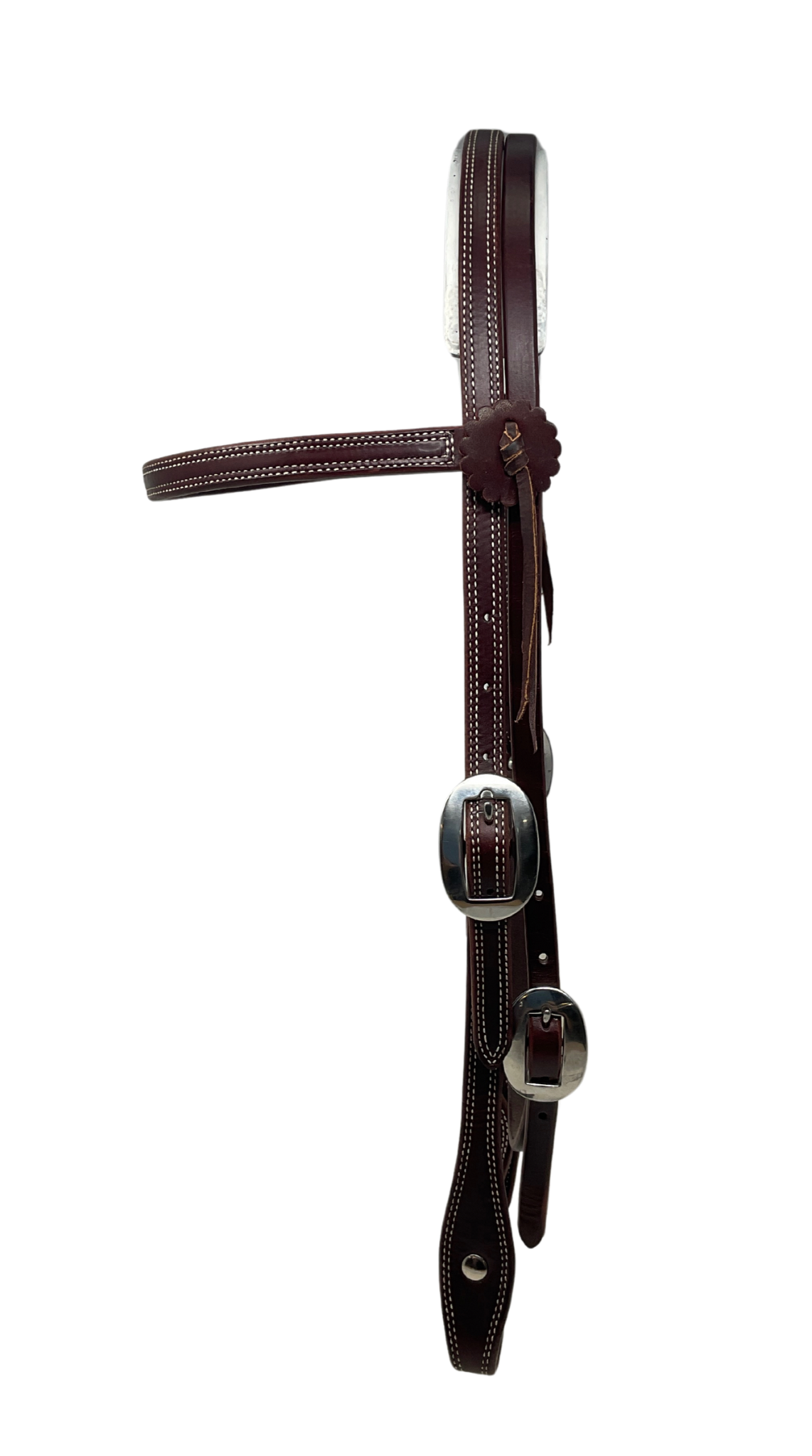 5/8" Double Buckle Latigo Browband