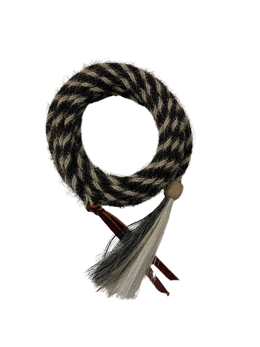 3/8" Mane Hair w/RH Button & HH Tassel