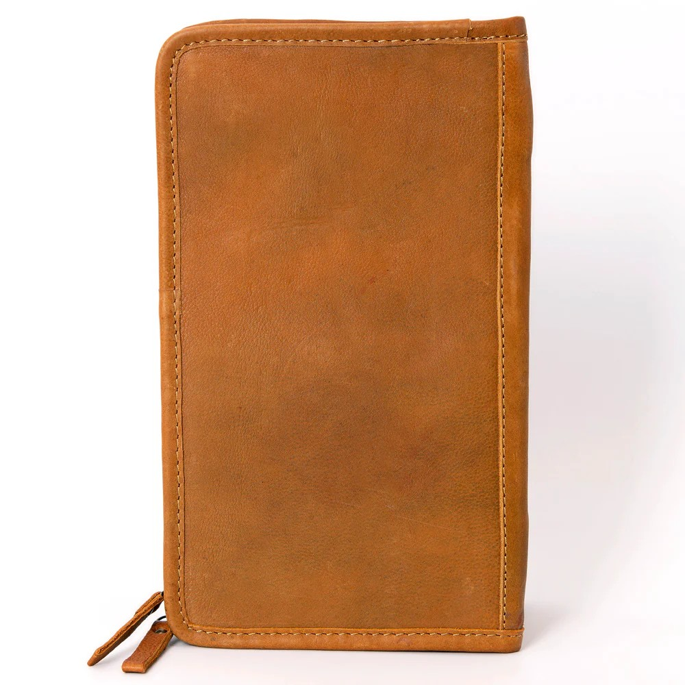 Cowhide & Floral Carved Jewelry Case 1