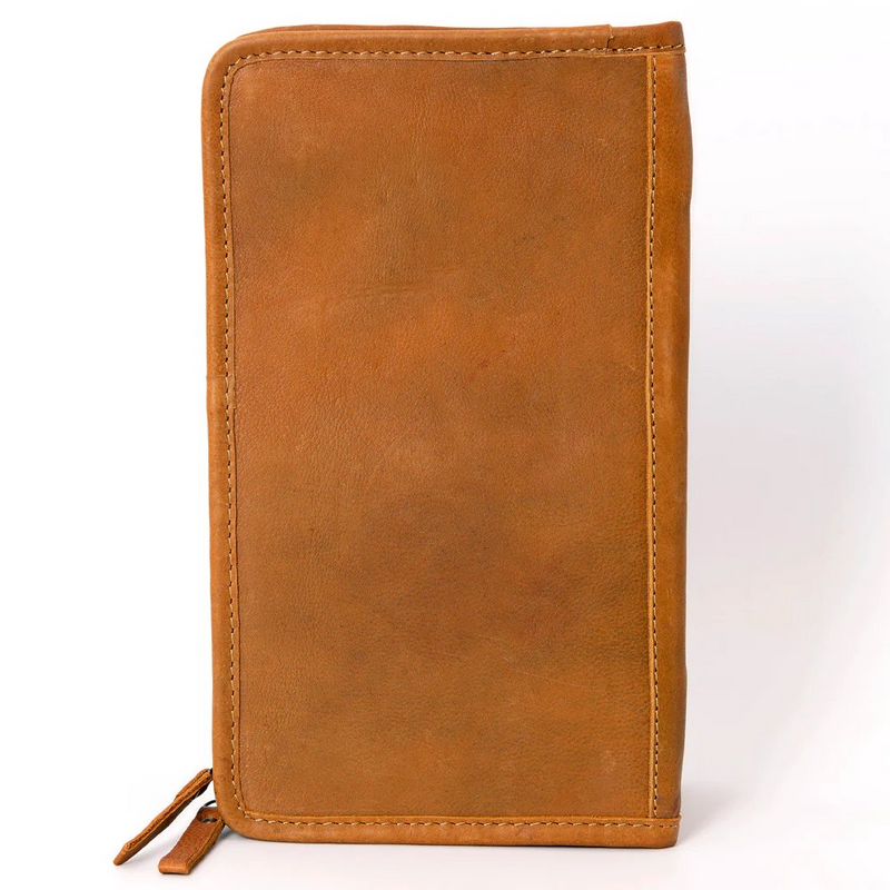 Cowhide & Floral Carved Jewelry Case 1