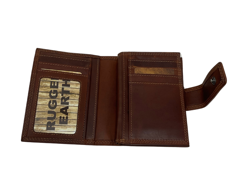 Rugged Earth Leather Wallet