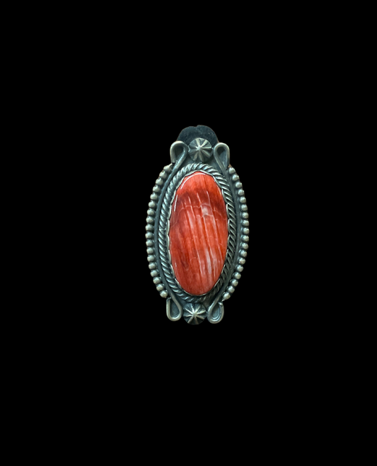 Sterling Silver w/Spiny Oyster Ring