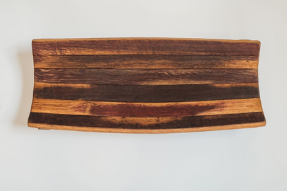 Reclaimed Wine Barrel Bello Tray