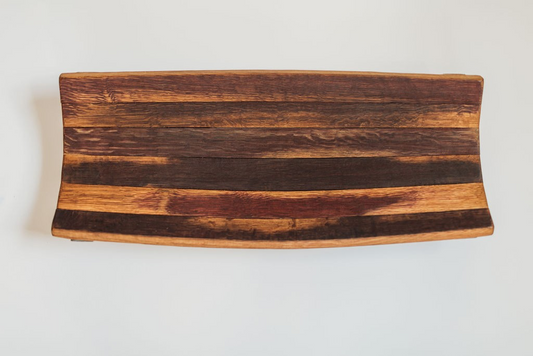 Reclaimed Wine Barrel Bello Tray