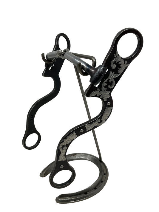 079 - Shanked Snaffle Bit