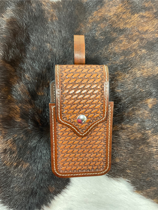 Stamped Saddle Phone Case