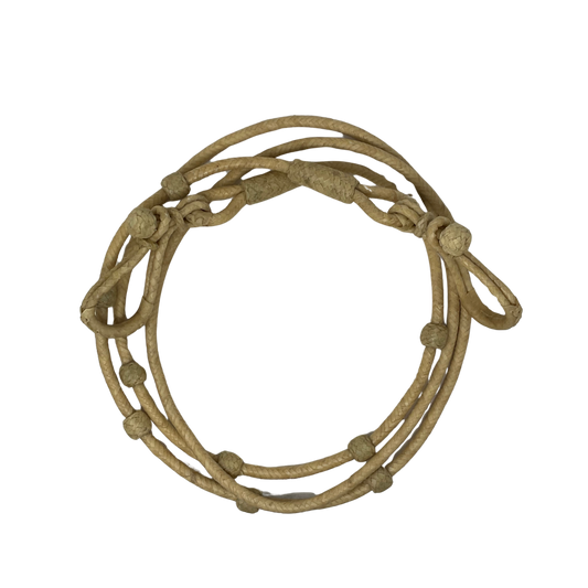 12 Plait 5 Button Rawhide Roping Reins