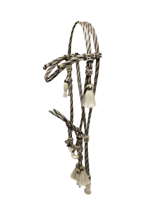 Hitched Horsehair Headstall w/Nose Band