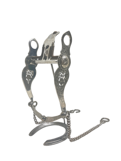 Les Garcia Spade Bit w/Rein Chains