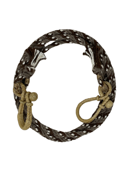 Alpaca Roping Rein W/Rawhide Connectors